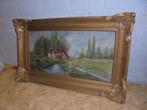 schilderij, Antiek en Kunst, Kunst | Schilderijen | Klassiek, Ophalen of Verzenden