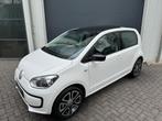 Volkswagen Up! 1.0 High Up! BlueMotion 75 Pk Panoramadak/Air, Voorwielaandrijving, Stof, Gebruikt, Wit