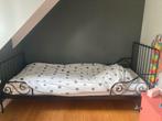 IKEA Minnen verstelbaar bed, Huis en Inrichting, Eenpersoons, Zwart, Ophalen of Verzenden, 80 cm