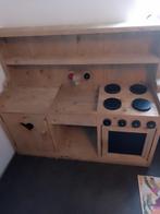 Steigerhouten keuken zeer degelijk en zwaar, Ophalen, Zo goed als nieuw