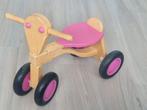 Loopfiets Roze Hout - Van Dijk Toys, Kinderen en Baby's, Speelgoed | Buiten | Voertuigen en Loopfietsen, Ophalen, Zo goed als nieuw