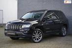 Jeep Compass 2.4 Limited 4WD, 170PK, Leer, Trekhaak, Pano, Automaat, Zwart, Zwart, Bedrijf