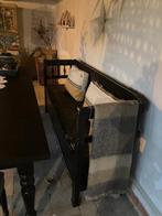 Klepbank, zwart, hout, Ophalen