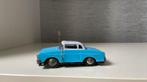 Vintage blikken Taxi modelauto Blue MT-713 uit de 70 ‘s, Ophalen of Verzenden, Gebruikt, Auto, Overige merken