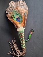 smudge veren waaier featherfan, Antiek en Kunst, Ophalen of Verzenden