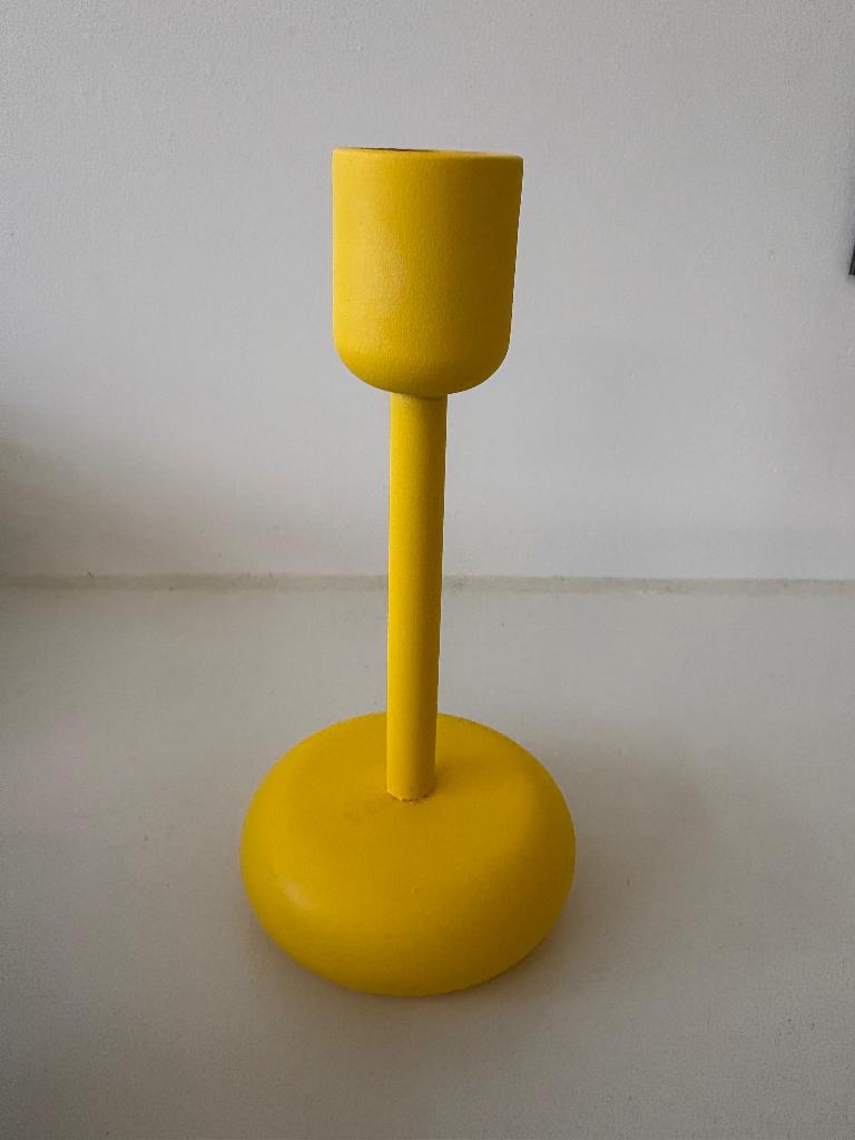 Iittala Nappula kandelaar 183 mm, Gebruikt, Overige kleuren, Ophalen of Verzenden, Metaal