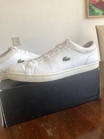 Lacoste Sneakers Wit (Schoenen; geen Ralph Lauren, Hilfiger) beschikbaar voor biedingen