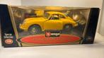 Porsche 356 b coupé yellow Bburago 1.18, Hobby en Vrije tijd, Modelauto's | 1:18, Ophalen of Verzenden, Bburago, A, A