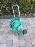 Tuinslang op haspel 10m, Tuin en Terras, Ophalen, Zo goed als nieuw, Tuinslang