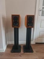 High end Diapason micra III met stands, Audio, Tv en Foto, Luidsprekers, Zo goed als nieuw, 120 watt of meer, Front, Rear of Stereo speakers