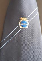 AVOM Algemene Vereniging Oud Marinepersoneel stropdas, Verzamelen, Militaria | Algemeen, Ophalen of Verzenden, Landmacht, Nederland