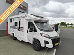 Giottiline Siena 385 Als nieuw! lengtebedden en hefbed 5p, Ringverwarming, Koelkast, Bedrijf, Diesel