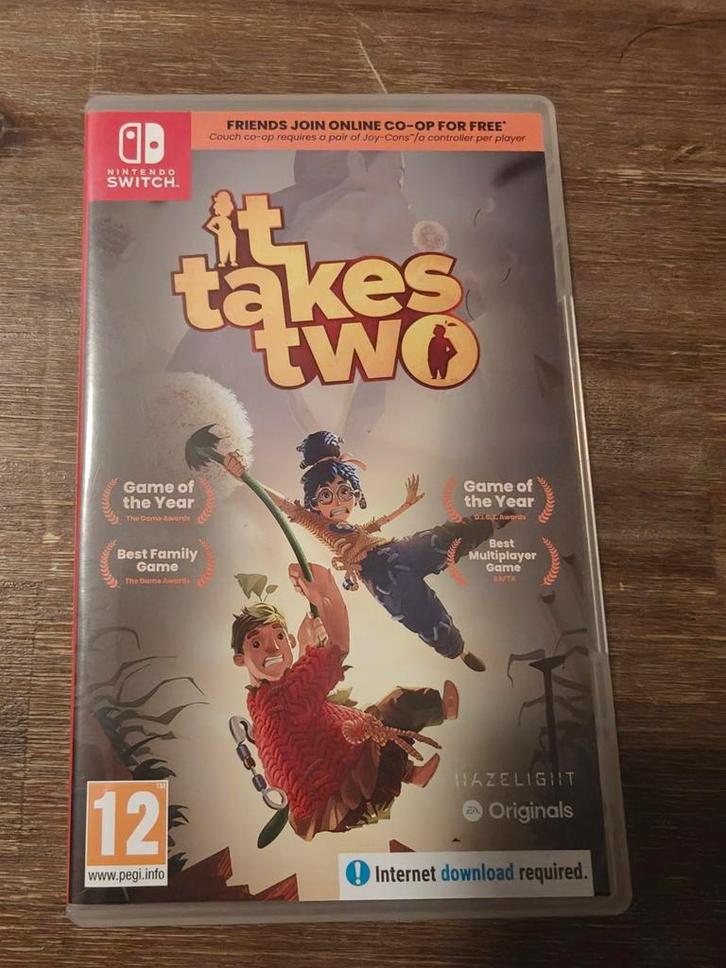 It Takes Two, Spelcomputers en Games, Games | Nintendo Switch, Zo goed als nieuw, Overige genres, 1 speler, Vanaf 12 jaar, Ophalen of Verzenden