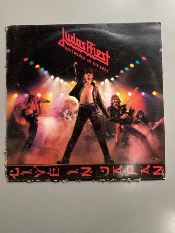 Judas Priest  unleashed in the east - Live In Japan LP 1979  beschikbaar voor biedingen