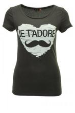 ONLY Chaplin t-shirt Lovely SS top Raven Jadore grijs maat S, Only, Nieuw, Ophalen of Verzenden, Korte mouw