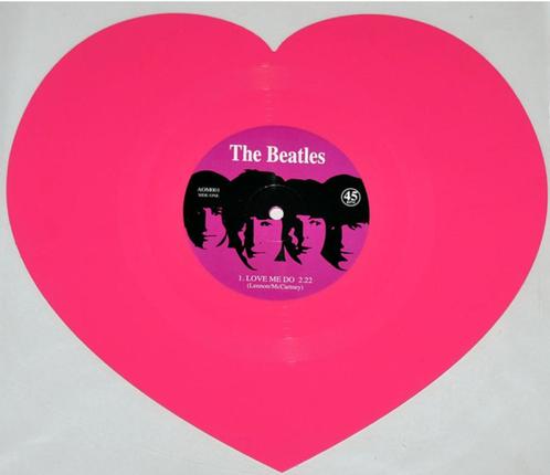 The Beatles – Love Me Do Picture Disc, Shape Vinyl, 7", Cd's en Dvd's, Vinyl Singles, Single, Pop, 7 inch, Ophalen of Verzenden