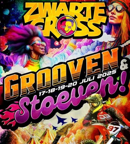 Zwarte cross 5 kaarten!!, Tickets en Kaartjes, Evenementen en Festivals, Drie personen of meer, Meerdaags