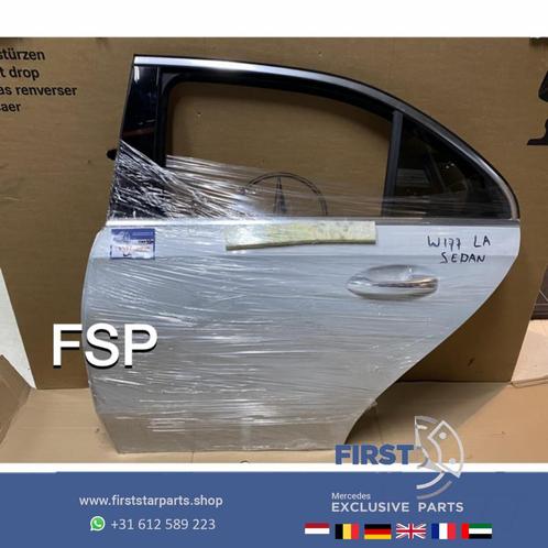 W177 DEUR COMPLEET PORTIER WIT LINKS ACHTER Mercedes A Klass, Auto-onderdelen, Carrosserie en Plaatwerk, Deur, Mercedes-Benz, Achter