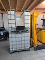 manbak werkkooi voor heftruck, Ophalen