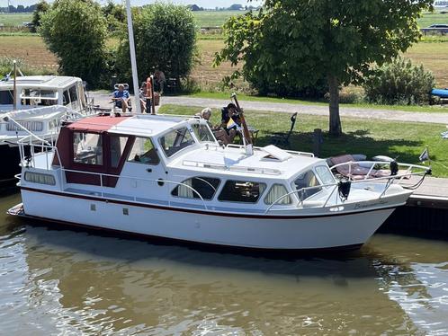 Motorkruiser 9,5mtr te koop, Watersport en Boten, Motorboten en Motorjachten, Gebruikt, Staal, 9 tot 12 meter, Diesel, Binnenboordmotor