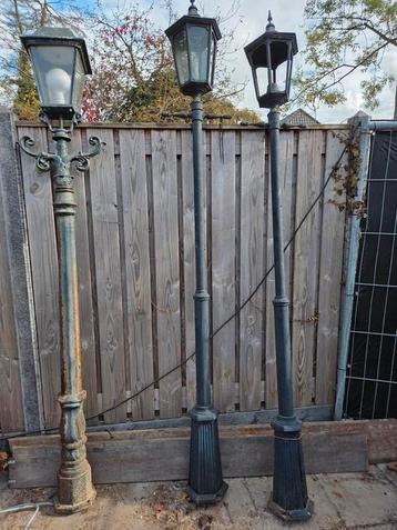 3 tuinlantaarns beschikbaar voor biedingen