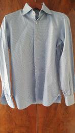 Heren overhemd Maffeis mt 39-40 Oger, Blauw, Zo goed als nieuw, Emanuele Maffeis (Oger), Halswijdte 39/40 (M)