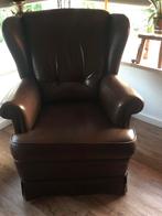 Kalfslederen fauteuil, Huis en Inrichting, Fauteuils, Ophalen of Verzenden, Zo goed als nieuw