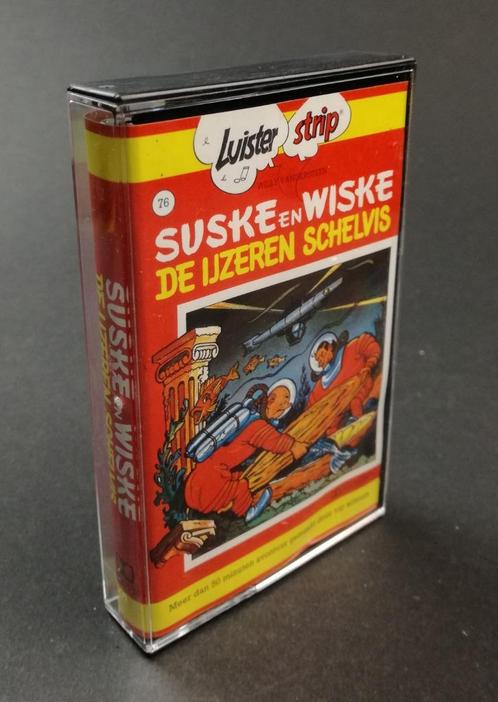 SUSKE en WISKE Luister Strip Cassette Bandje 1987 Disky BV, Verzamelen, Stripfiguren, Gebruikt, Overige typen, Suske en Wiske