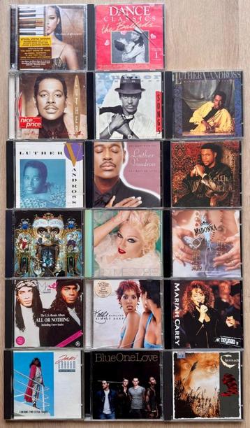Verzameling muziek cd’s, funk, soul disco beschikbaar voor biedingen