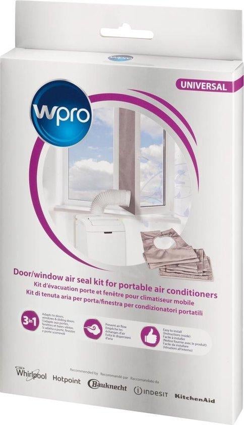 Wpro Door/window air seal kit for portable air conditioners, Minder dan 60 m³, Nieuw, 3 snelheden of meer, Ophalen of Verzenden