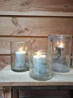 Windlicht metal chips 19/15 - Puur Wonen, Ophalen, Overige materialen, Overige kleuren, Zo goed als nieuw