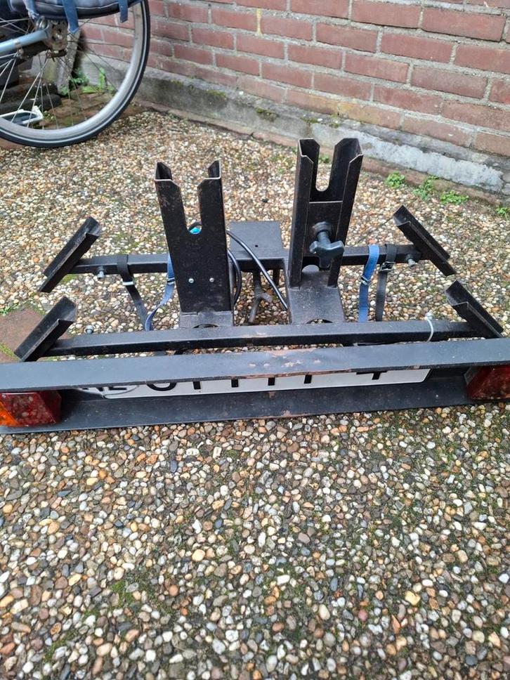 Fietsdrager voor trekhaak - Auto, Auto diversen, Fietsendragers, Gebruikt, Trekhaakdrager, 2 fietsen, Ophalen
