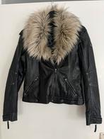 Leren Gipsy bikerjack, Kleding | Dames, Gipsy, Zwart, Maat 42/44 (L), Ophalen of Verzenden