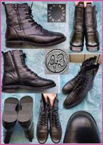 NELSON zwarte leren dames enkellaarzen maat 43 nieuw, Zwart, Lage of Enkellaarzen, Nieuw, Ophalen of Verzenden