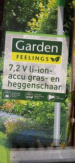 Accu Gras- en Heggenschaar - Garden Feelings, Ophalen of Verzenden, Gebruikt, Accu, Garden Feelings