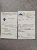 Originele documenten De Twee Provincien & Reederij Koppe NV, Ophalen of Verzenden, Gebruikt, Kaart of Prent