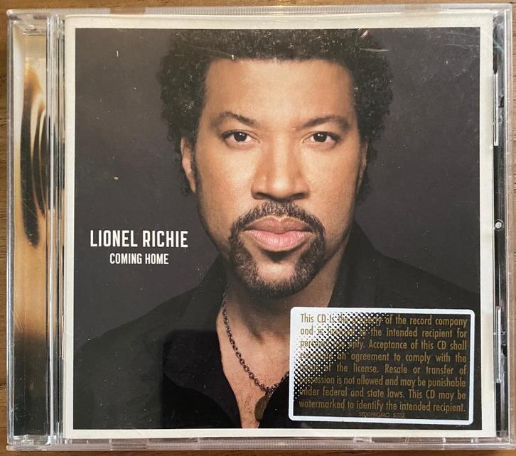 Lionel Richie ‎– Coming Home (promo cd), Cd's en Dvd's, Cd's | Pop, Zo goed als nieuw, 2000 tot heden, Ophalen of Verzenden