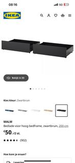 2 bedlades ikea, Ophalen of Verzenden, Gebruikt