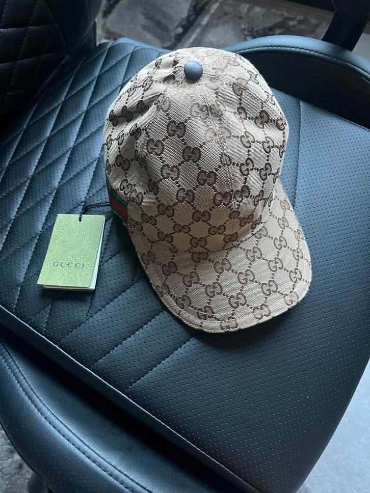 Klassieke Gucci pet, Kleding | Heren, Hoeden en Petten, Nieuw, Pet, 58 of 59 cm (L, 7¼ of ⅜ inch), Ophalen of Verzenden