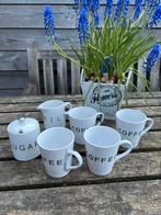 10-delig koffie en thee servies ZGAN, Ophalen of Verzenden, Zo goed als nieuw, Overige stijlen, Kop(pen) en/of Schotel(s)
