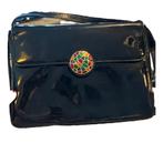 Bruno Magli Lakleren Handtas - Eye Catcher! Vintage, Sieraden, Tassen en Uiterlijk, Tassen | Damestassen, Ophalen of Verzenden