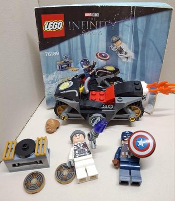 🎁 LEGO Marvel Avengers Captain America Confrontatie - 76189 beschikbaar voor biedingen