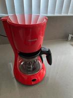 Rood koffiezetapparaat, Ophalen of Verzenden, Zo goed als nieuw
