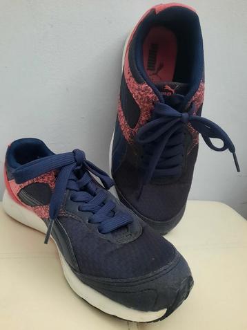 Puma Sneakers Blauw/Roze - Maat 38 beschikbaar voor biedingen