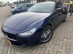 Maserati Ghibli 3.0 V6 D 104534KM SCHUIFDAK, Auto's, Achterwielaandrijving, Gebruikt, Blauw, 2987 cc