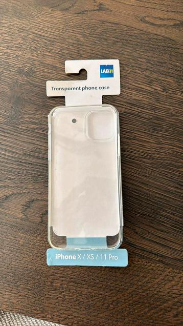 Transparant hoesje voor iPhone X / XS / 11 Pro – Nieuw! beschikbaar voor biedingen