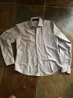 Overhemd van ledub maat M, Ophalen of Verzenden, Zo goed als nieuw, Blauw, Halswijdte 41/42 (L)