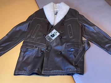  Leren jas Jean Paul Gaultier Exclusief uit 1990  beschikbaar voor biedingen