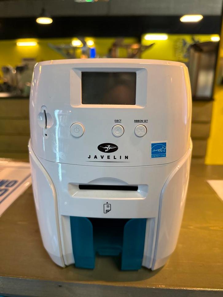 NBS Javelin DNA Pro Kaartprinter - Enkelzijdig, Computers en Software, Printers, Zo goed als nieuw, Printer, Ophalen