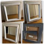 Witte houten grote spiegel nieuw!, Huis en Inrichting, Woonaccessoires | Spiegels, Nieuw, Ophalen of Verzenden, Minder dan 100 cm